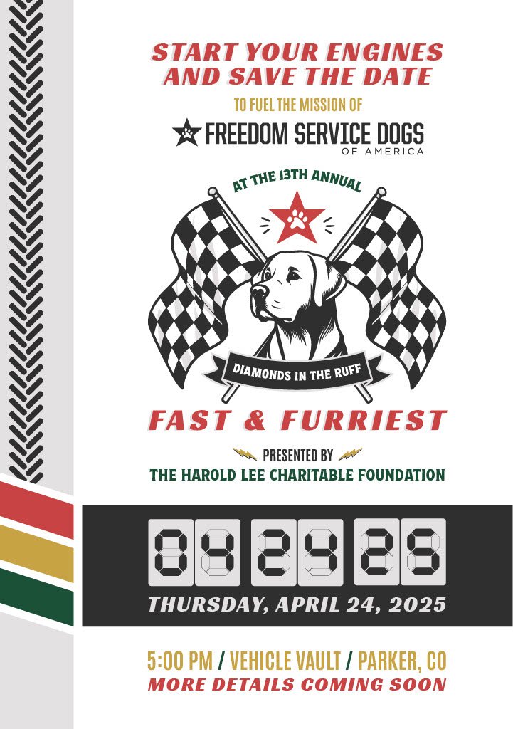 2025 DITR Fast & Furriest Save the Date