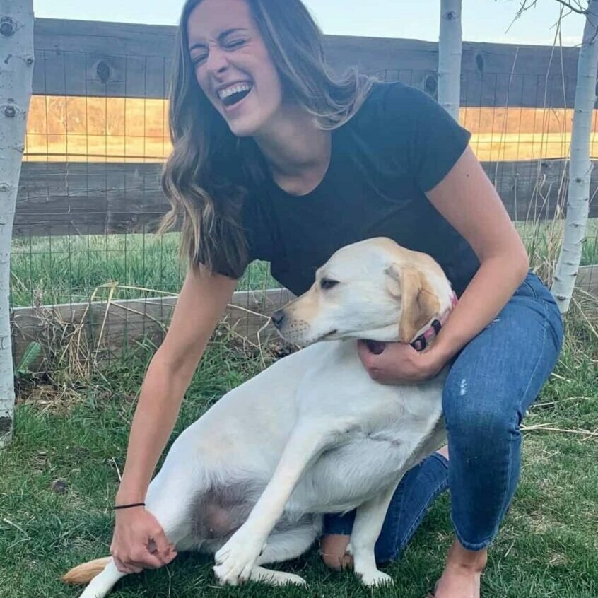 Meredith & Sonoma laughing